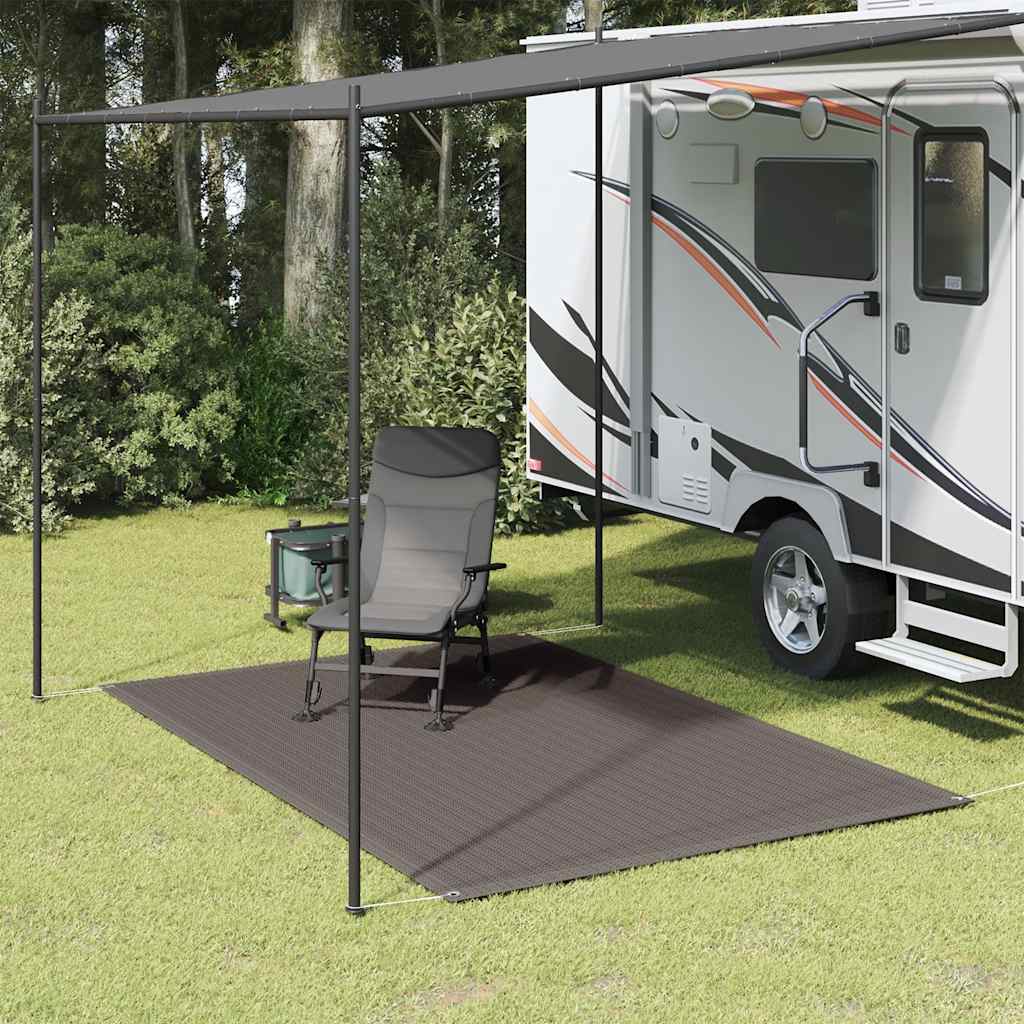 310677 vidaXL Tent Carpet 200x300 cm Anthracite