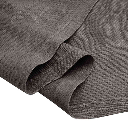 310680 vidaXL Tent Carpet 250x250 cm Anthracite HDPE