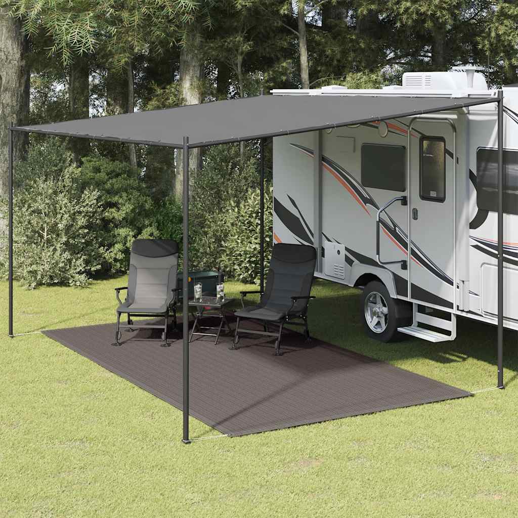 310682 vidaXL Tent Carpet 250x350 cm Anthracite