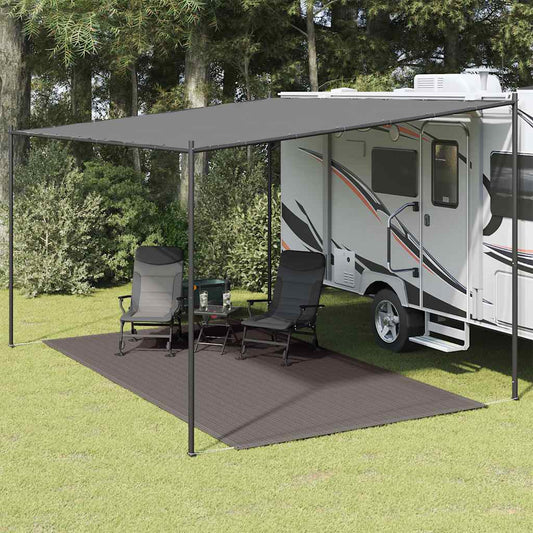 310684 vidaXL Tent Carpet 250x450 cm Anthracite