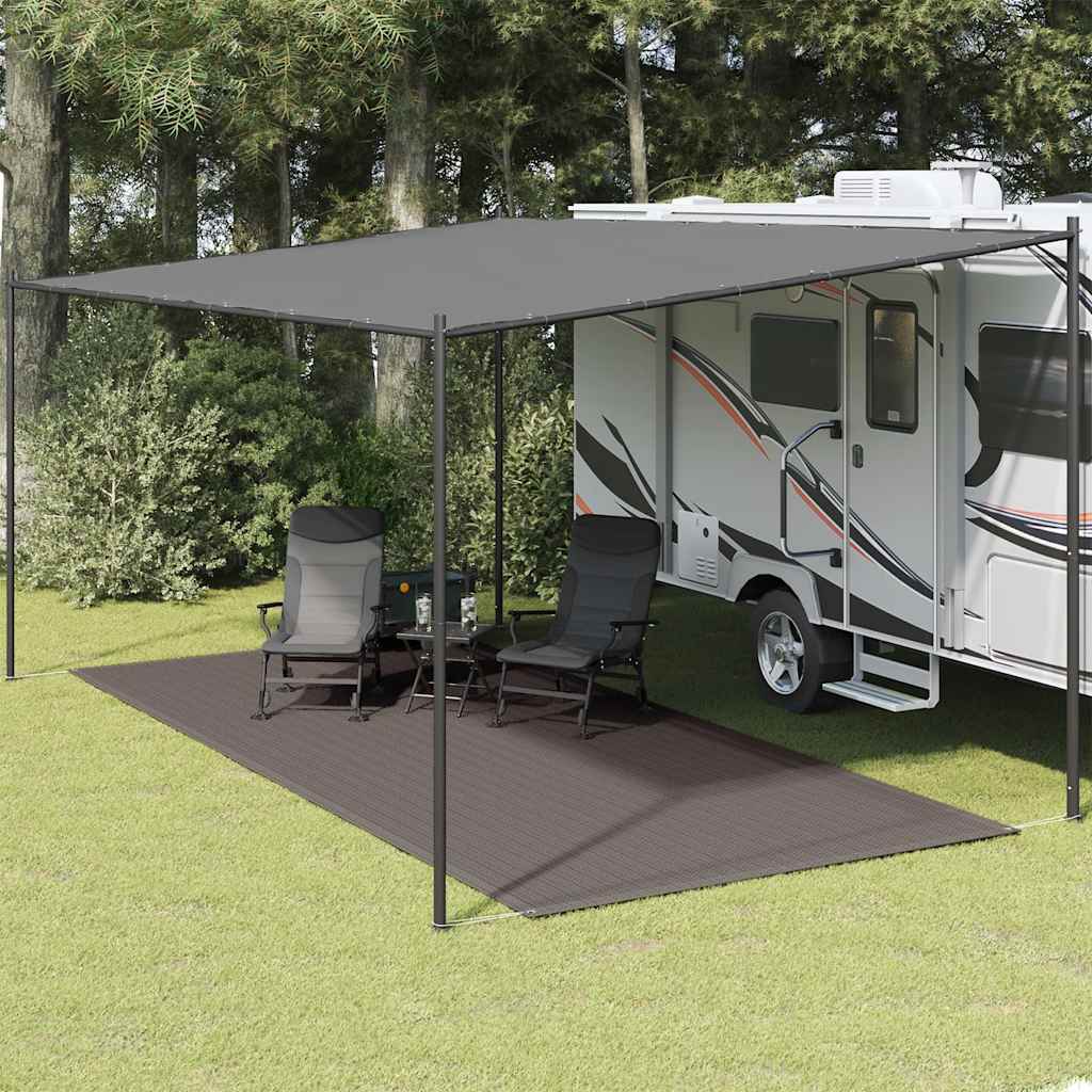 310686 vidaXL Tent Carpet 250x550 cm Anthracite