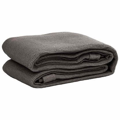 vidaXL Tent Carpet 400x800 cm Anthracite HDPE