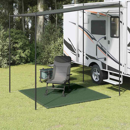 vidaXL Tent Carpet Dark Green