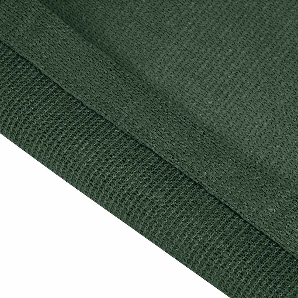 vidaXL Tent Carpet 400x500 cm Dark Green HDPE