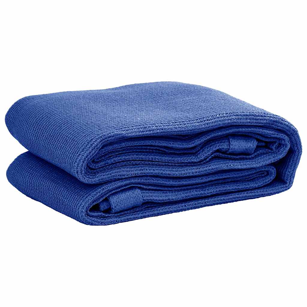 vidaXL Tent Carpet 400x500 cm Blue HDPE