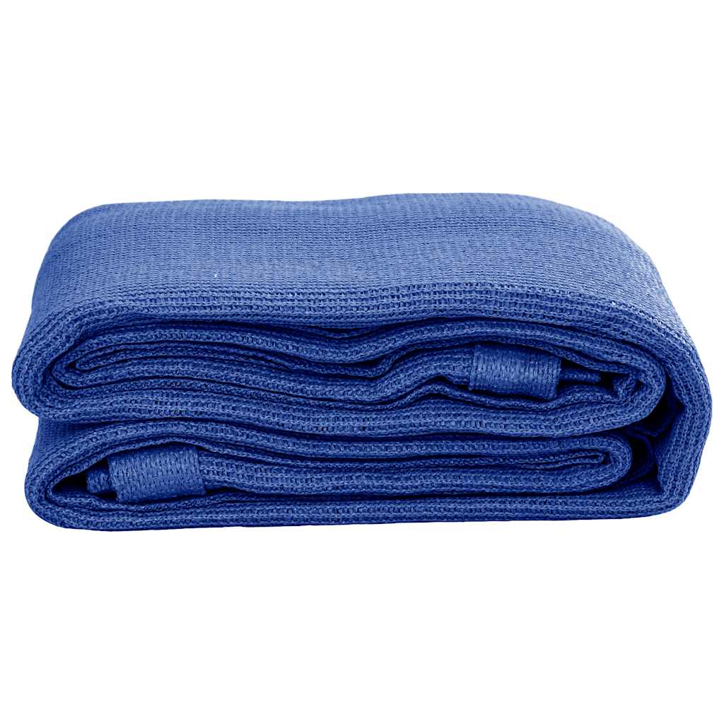 vidaXL Tent Carpet 400x500 cm Blue HDPE