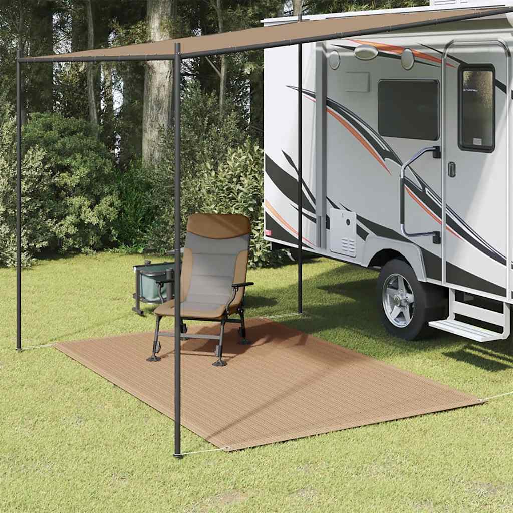 vidaXL Tent Carpet 250x200 cm Taupe