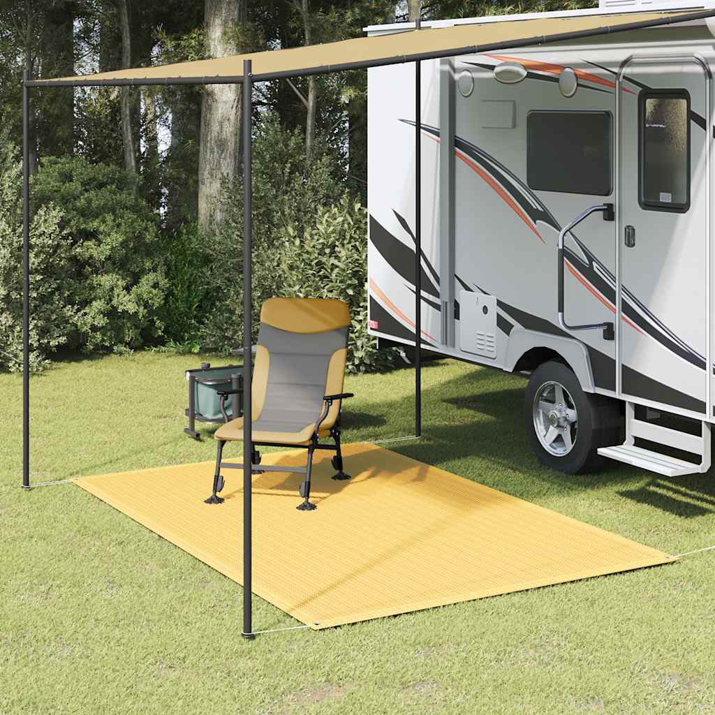 vidaXL Tent Carpet 200x300 cm Beige