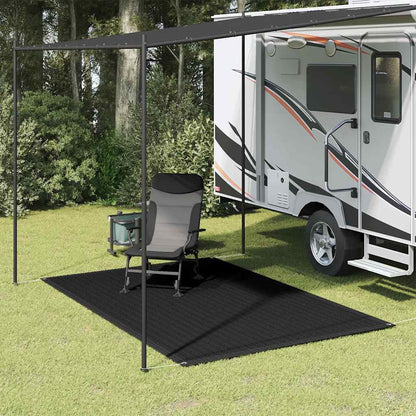 vidaXL Tent Carpet 200x300 cm Black