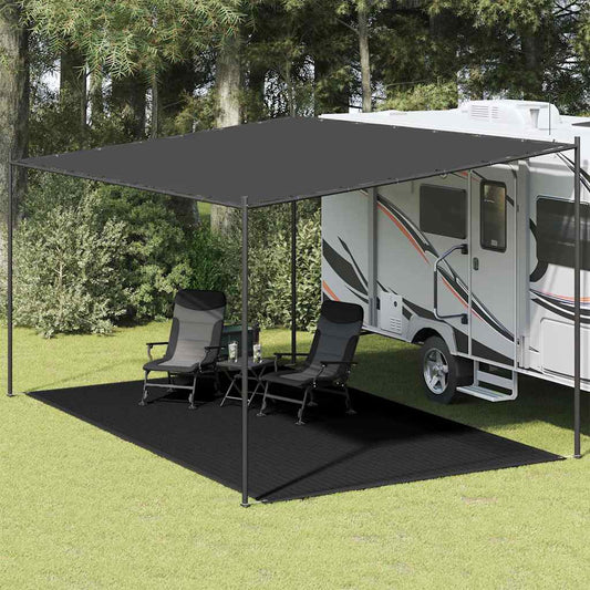 310790 vidaXL Tent Carpet 300x600 cm Black