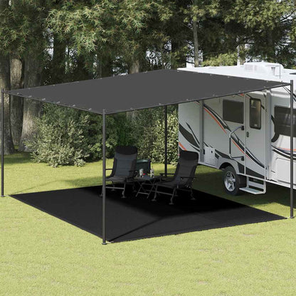 vidaXL Tent Carpet 400x500 cm Black