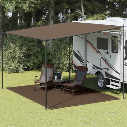 vidaXL Tent Carpet 300x400 cm Brown