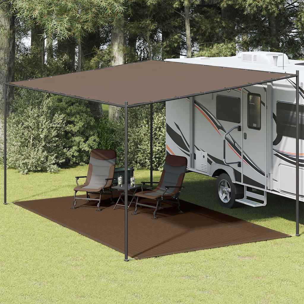 vidaXL Tent Carpet 300x500 cm Brown