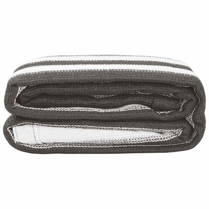 vidaXL Tent Carpet 200x400 cm Anthracite and White