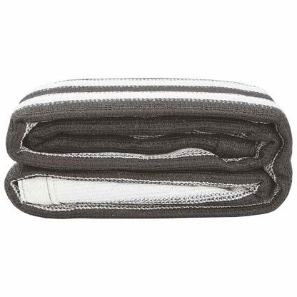 vidaXL Tent Carpet 250x450 cm Anthracite and White