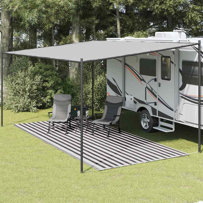 vidaXL Tent Carpet 250x550 cm Anthracite and White