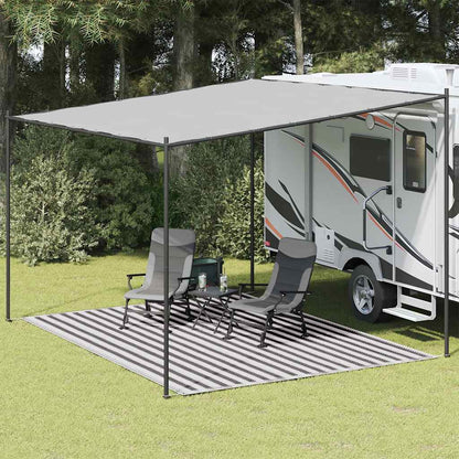 vidaXL Tent Carpet 300x400 cm Anthracite and White