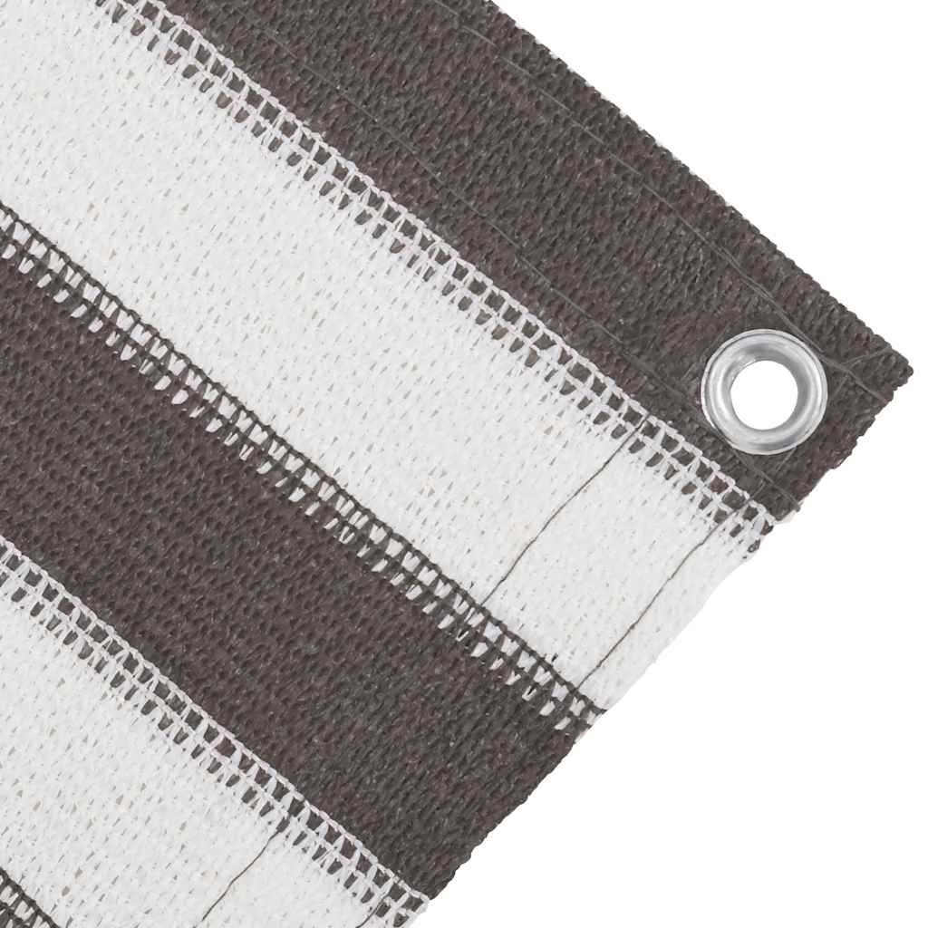 vidaXL Tent Carpet 300x600 cm Anthracite and White