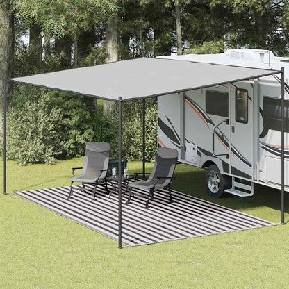 vidaXL Tent Carpet 300x600 cm Anthracite and White