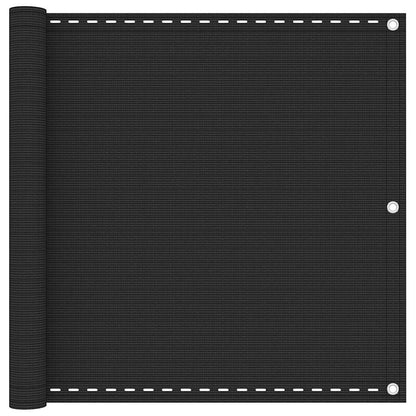 310842 vidaXL Balcony Screen Anthracite 90x500 cm HDPE