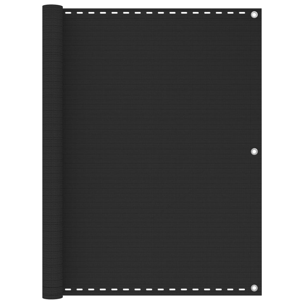 vidaXL Balcony Screen Anthracite 120x300 cm HDPE