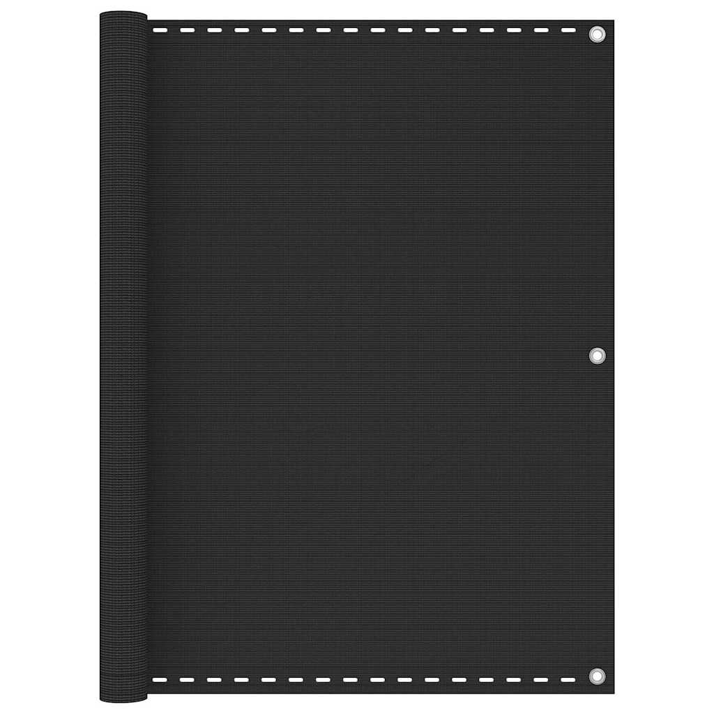 310845 vidaXL Balcony Screen Anthracite 120x400 cm HDPE