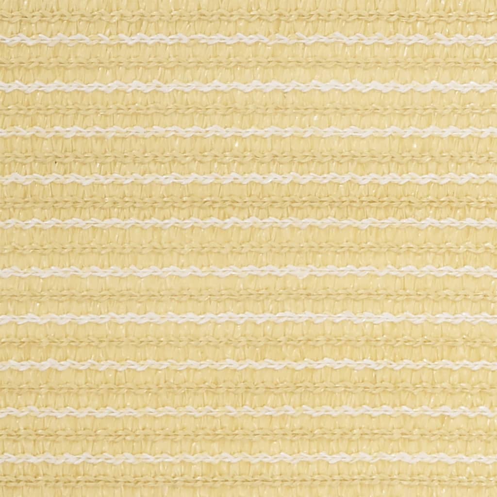 vidaXL Balcony Screen Beige 75x300 cm HDPE