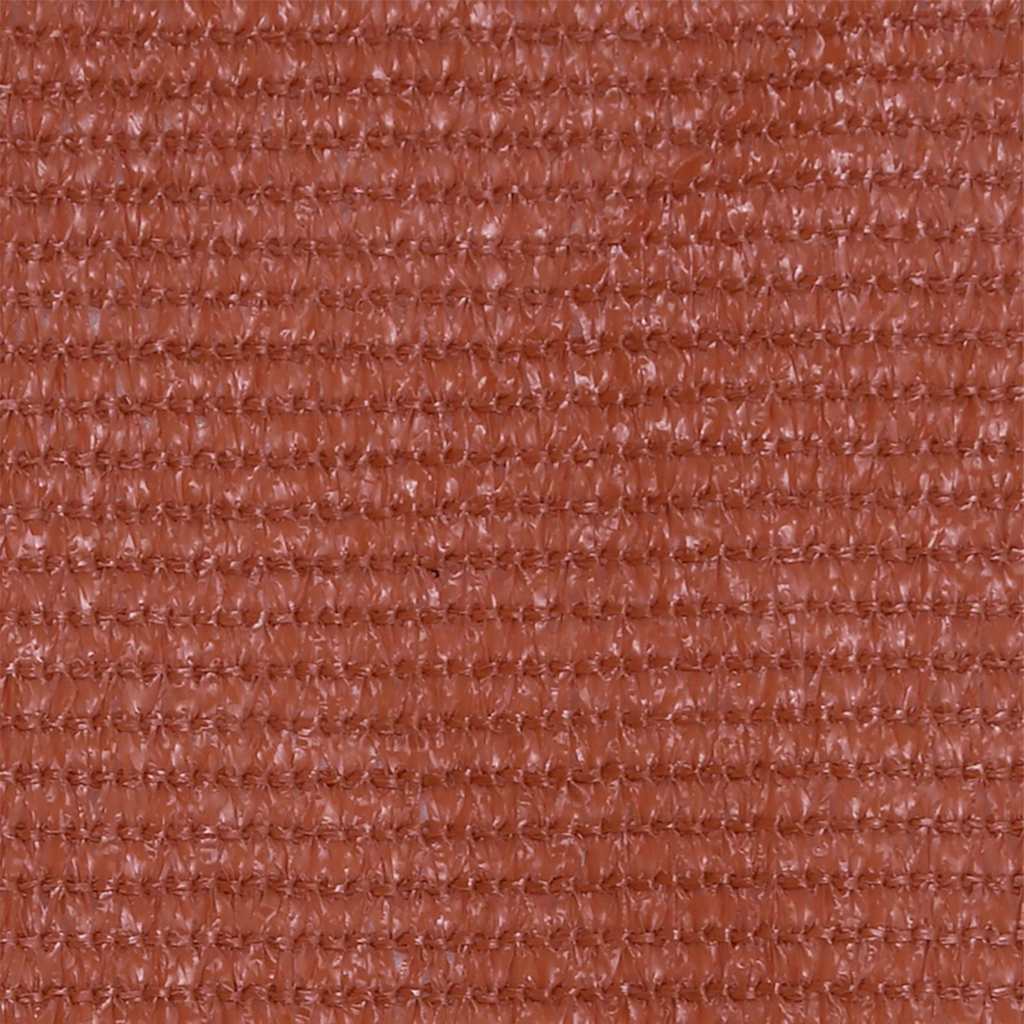310947 vidaXL Balcony Screen Terracotta 75x600 cm HDPE