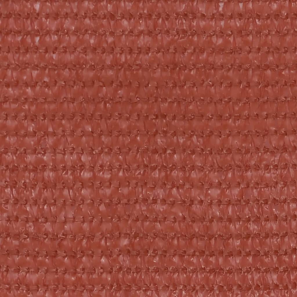 310953 vidaXL Balcony Screen Terracotta 120x400 cm HDPE