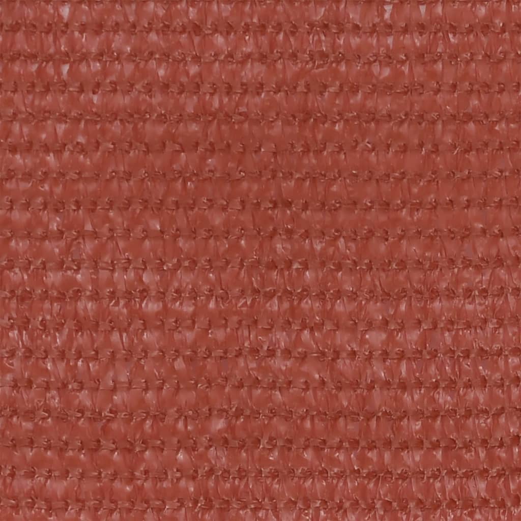 310955 vidaXL Balcony Screen Terracotta 120x600 cm HDPE