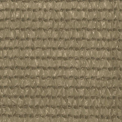 vidaXL Balcony Screen Taupe 75x300 cm HDPE
