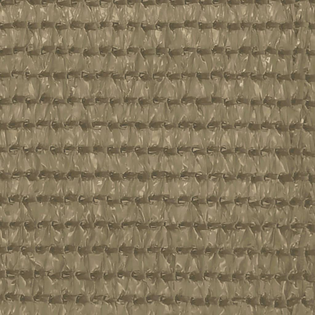 vidaXL Balcony Screen Taupe 90x300 cm HDPE