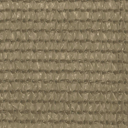 vidaXL Balcony Screen Taupe 90x300 cm HDPE