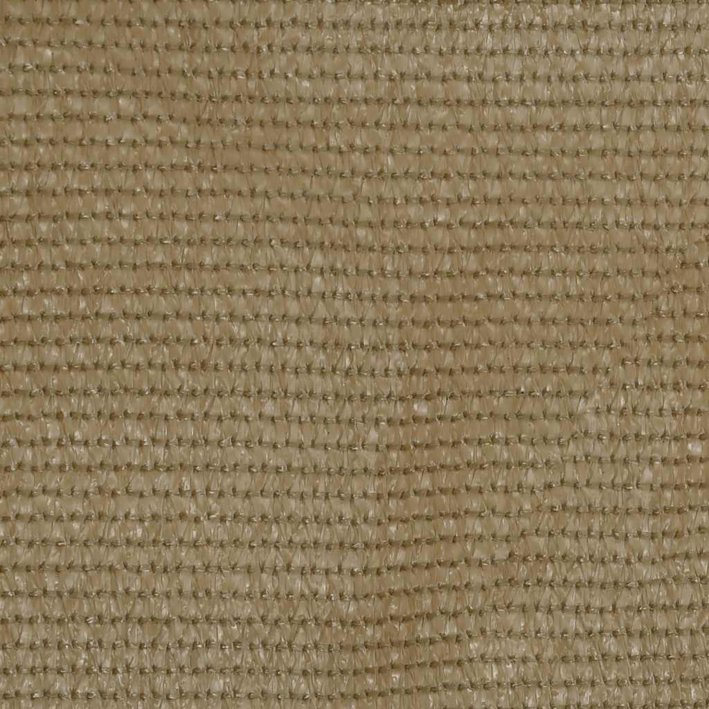 310961 vidaXL Balcony Screen Taupe 90x400 cm HDPE