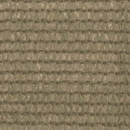 310967 vidaXL Balcony Screen Taupe 120x600 cm HDPE