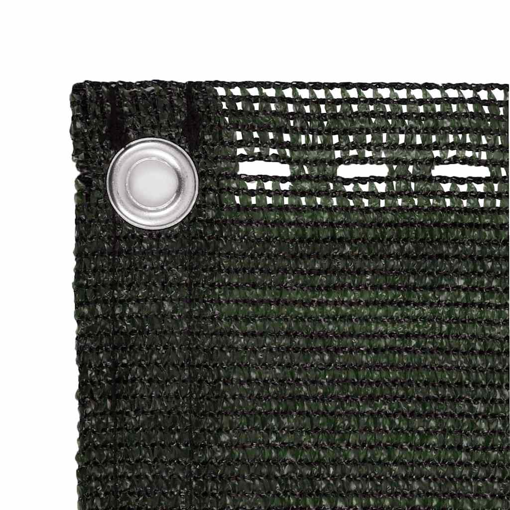 310968 vidaXL Balcony Screen Dark Green 75x300 cm HDPE
