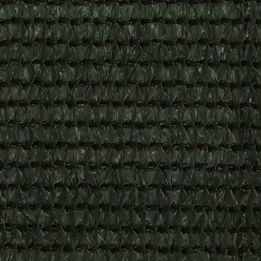 310970 vidaXL Balcony Screen Dark Green 75x500 cm HDPE