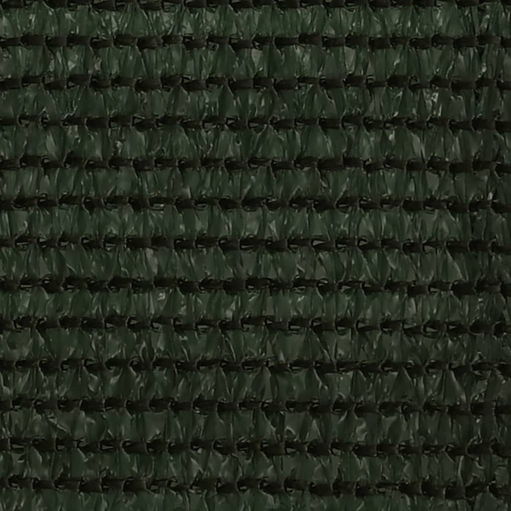 vidaXL Balcony Screen Dark Green 90x500 cm HDPE
