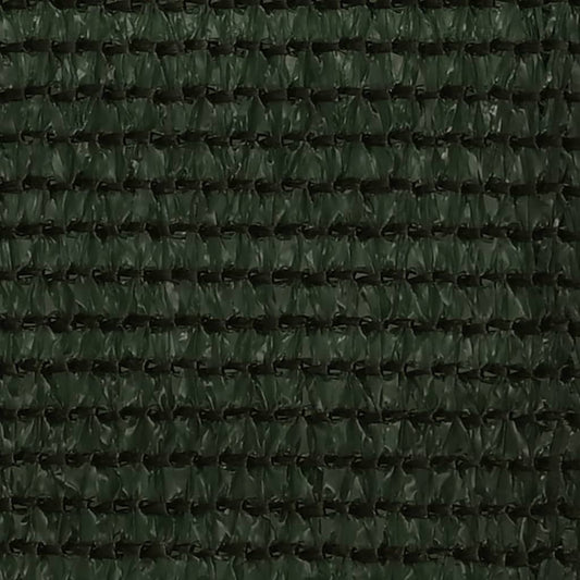 vidaXL Balcony Screen Dark Green 90x500 cm HDPE