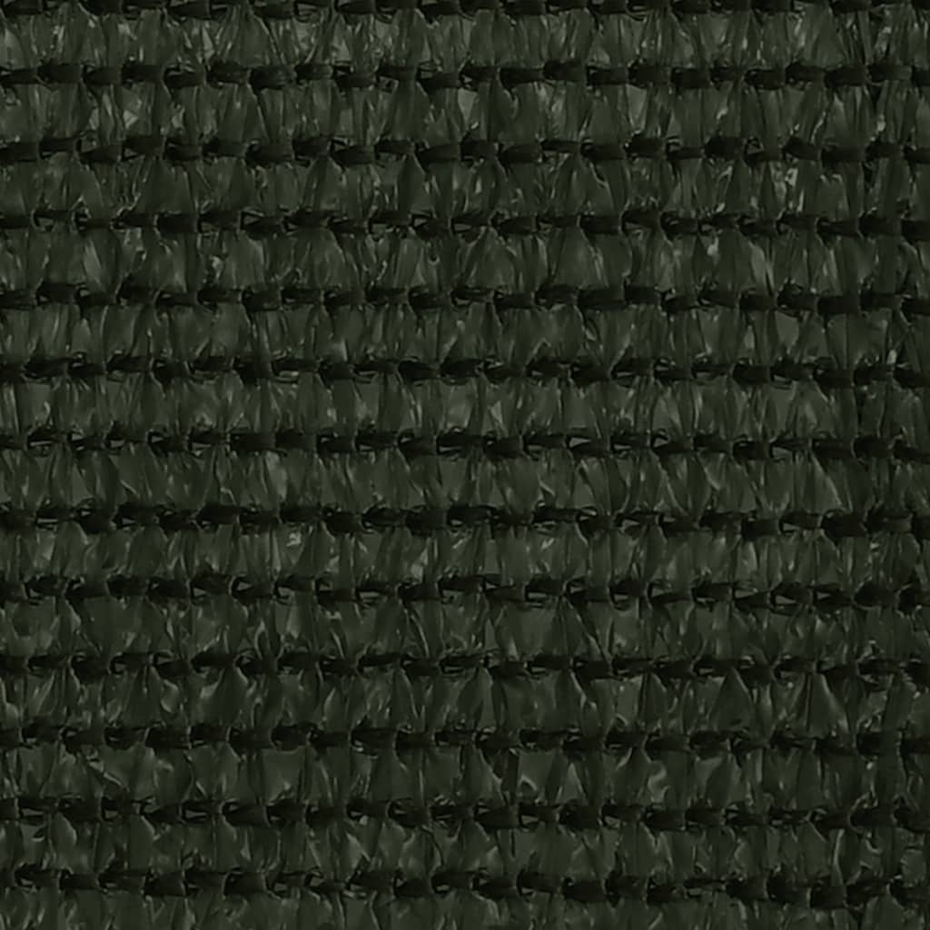 vidaXL Balcony Screen Dark Green 90x600 cm HDPE