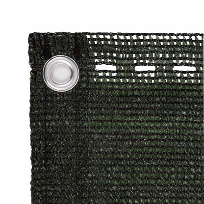 310977 vidaXL Balcony Screen Dark Green 120x400 cm HDPE
