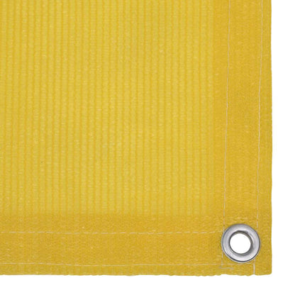 310997 vidaXL Balcony Screen Yellow 90x400 cm HDPE