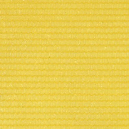 vidaXL Balcony Screen Yellow 120x300 cm HDPE
