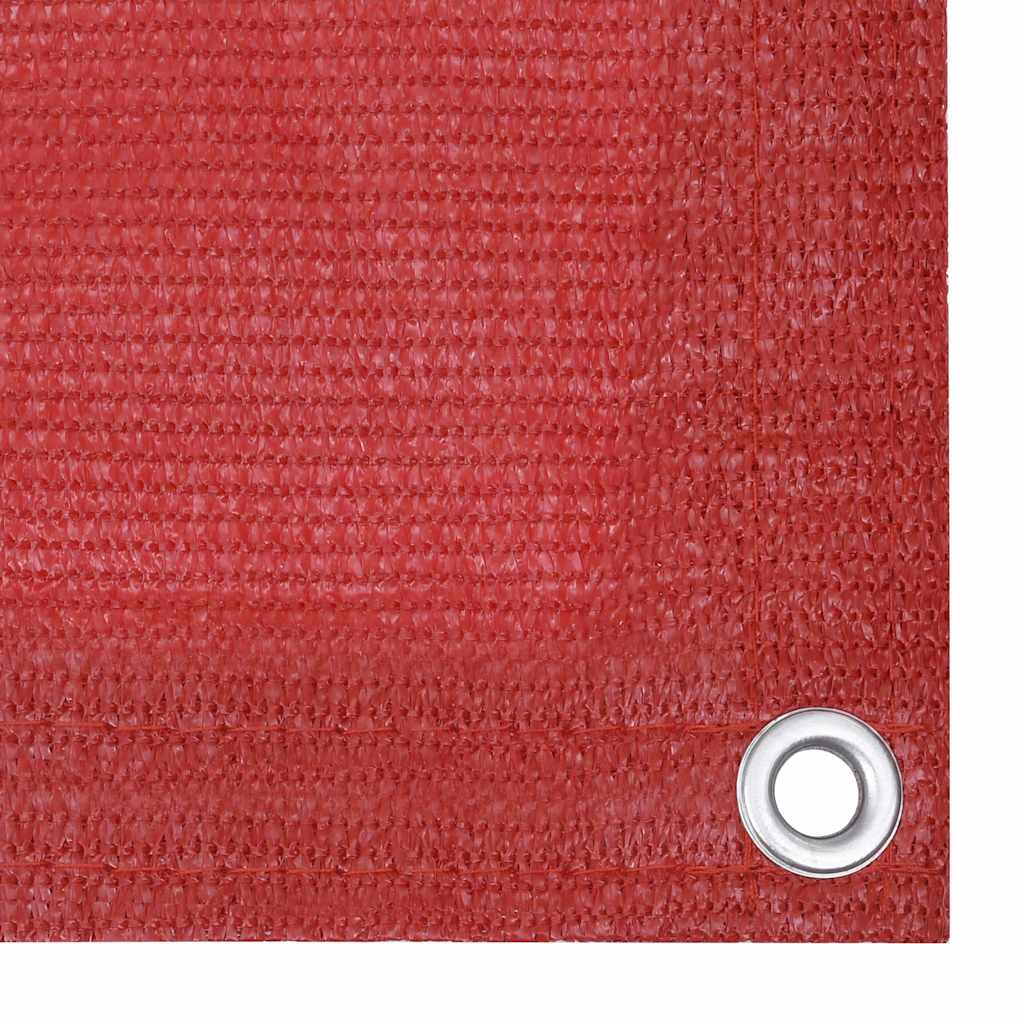 311013 vidaXL Balcony Screen Red 120x400 cm HDPE