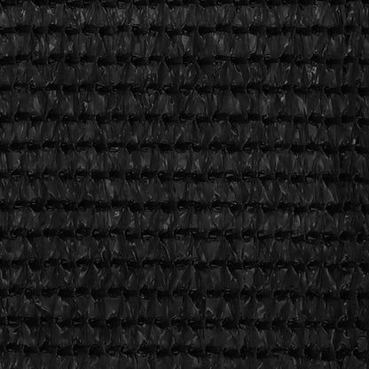 311039 vidaXL Balcony Screen Black 120x600 cm HDPE