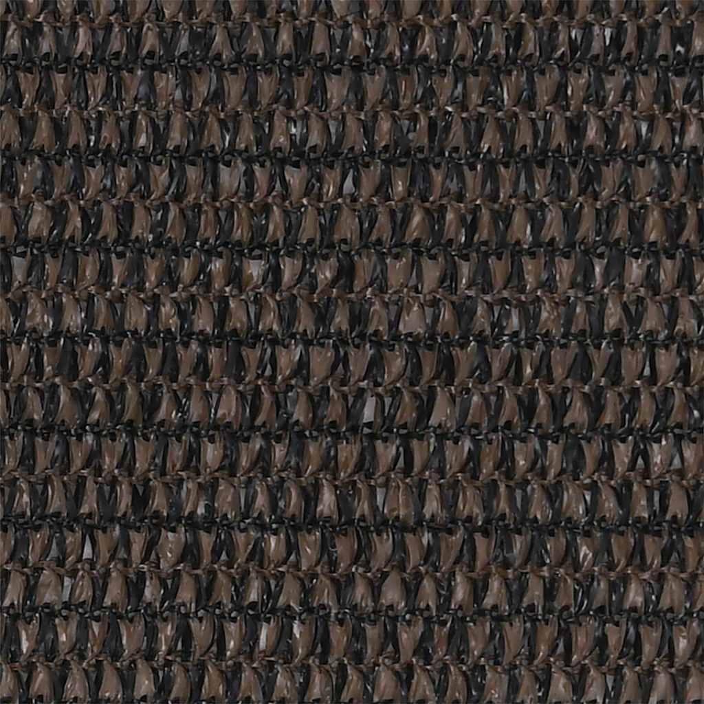 311047 vidaXL Balcony Screen Brown 90x600 cm HDPE