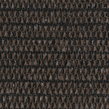 vidaXL Balcony Screen Brown 120x600 cm HDPE