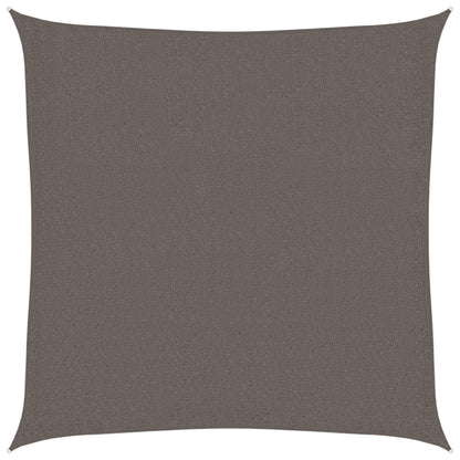 vidaXL Sunshade Sail 160 g/m² Anthracite 2.5x2.5 m HDPE