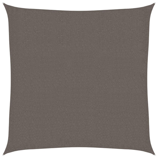 vidaXL Sunshade Sail 160 g/m² Anthracite 3x3 m HDPE