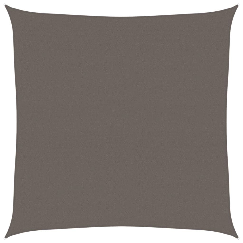 vidaXL Sunshade Sail 160 g/m² Anthracite 5x5 m HDPE